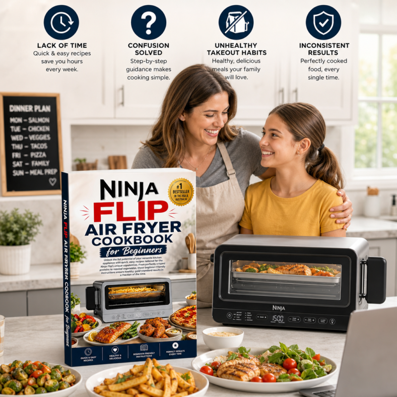 Ninja Flip Air Fryer Cookbook for Beginners