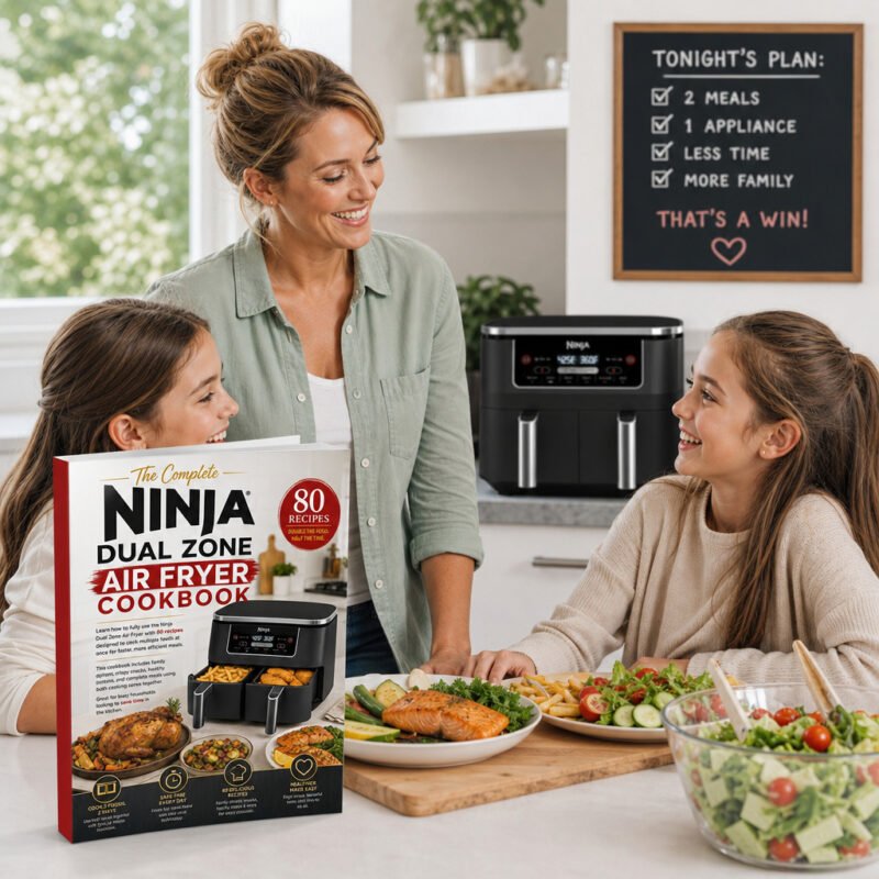 The Complete Ninja Dual Zone Air Fryer Cookbook