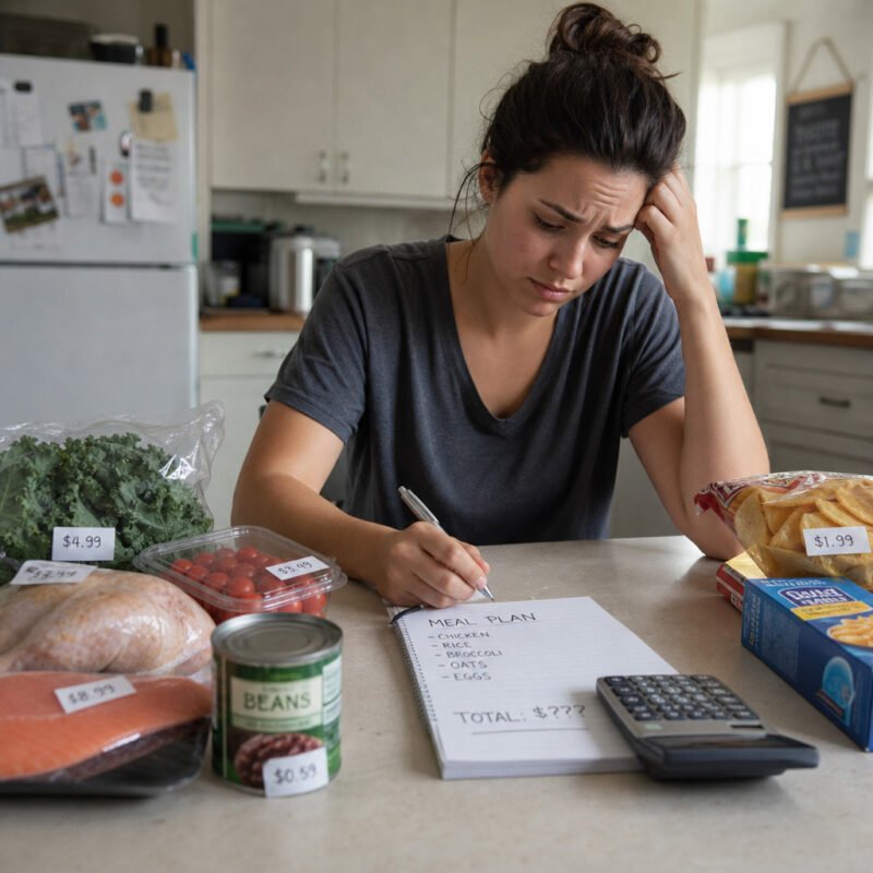 The $7 per Day High Protein Cookbook for Weight Loss